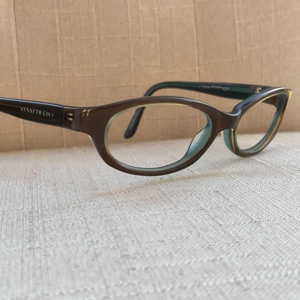 Kenneth Cole Women Eyeglasses Frame Brown Tone SPECS IN THE CITY Glasses
